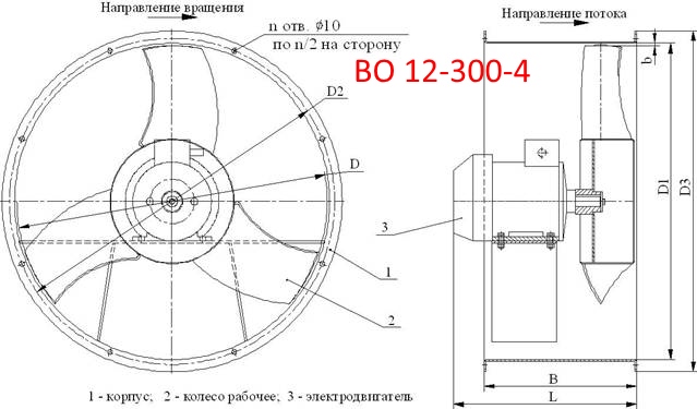 Схема  ВО 12-300-4